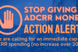 Cap the budget for ADCRR